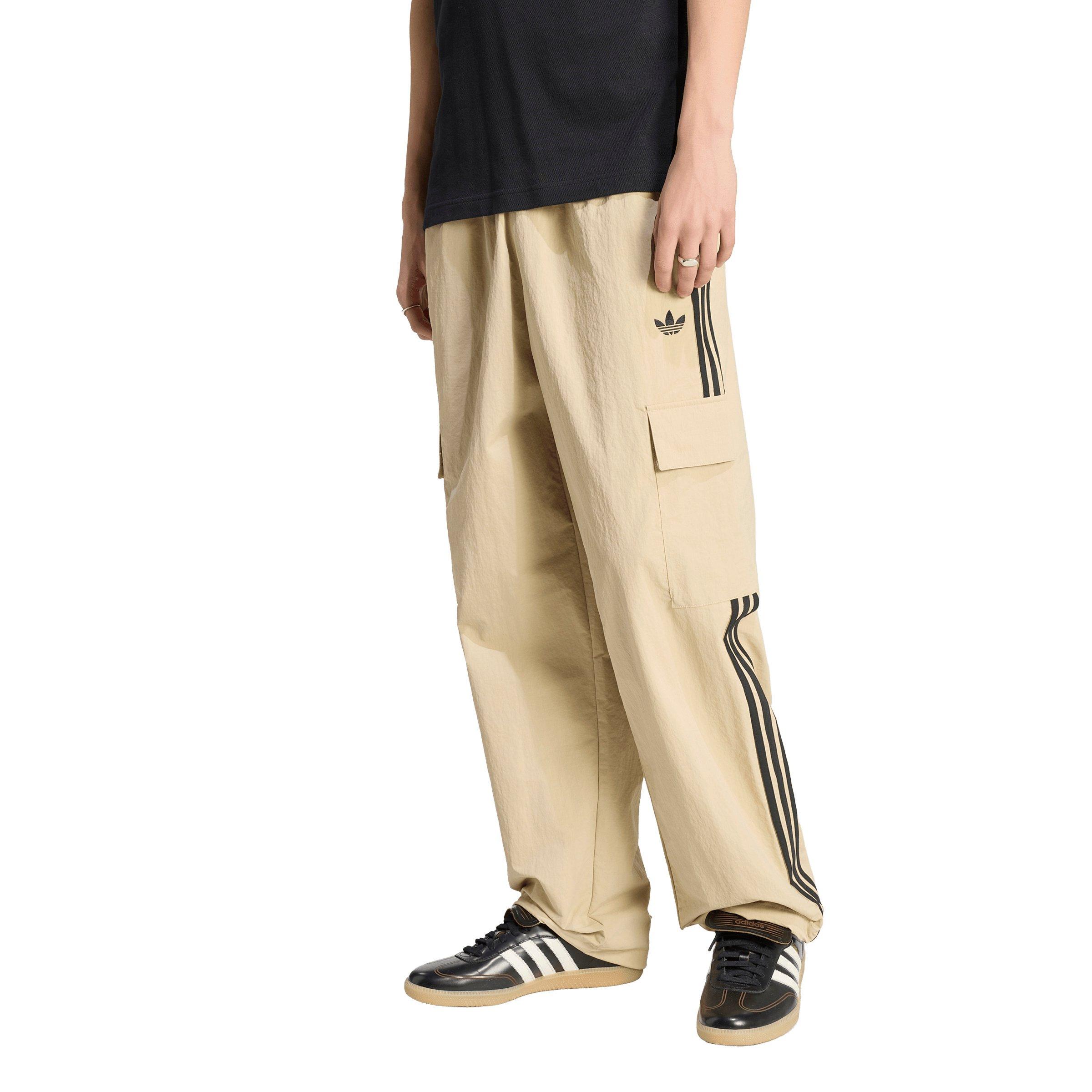 adidas Originals Men's Adicolor Classics 3-Stripes Cargo Pants - Beige - BEIGE